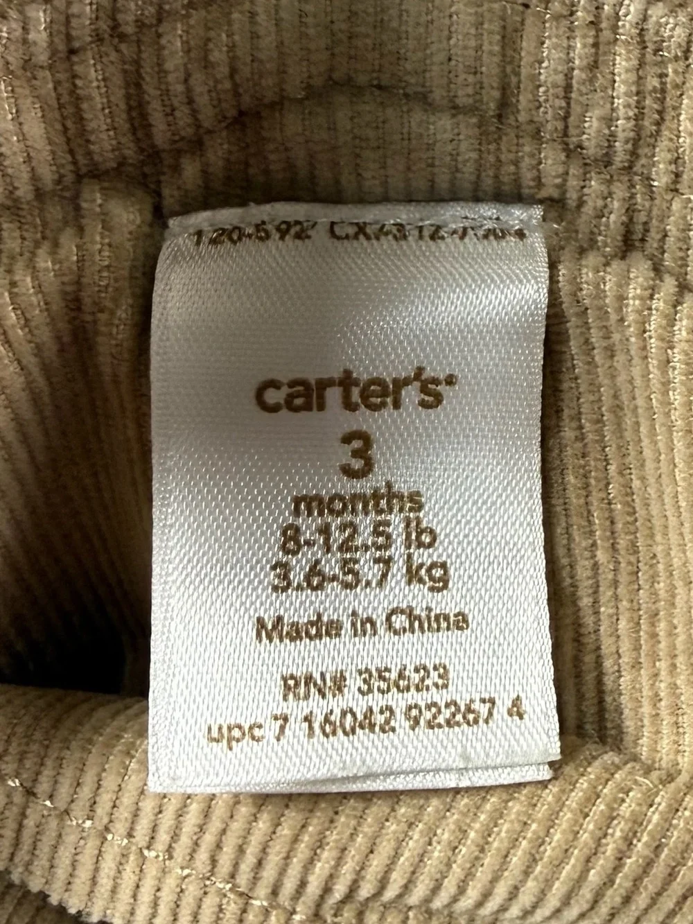 Carters carter’s baby